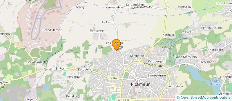 localisation de l'entreprise VELEIS  PLOEMEUR