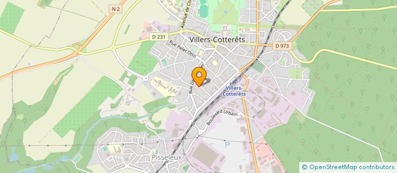 localisation de l'entreprise VELES à VILLERS-COTTERETS