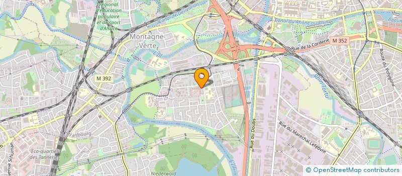 localisation de l'entreprise VELEZ à STRASBOURG