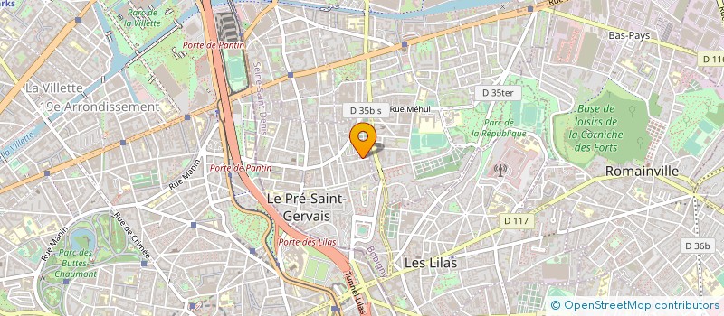 localisation de l'entreprise VELEZ à LE PRE-SAINT-GERVAIS