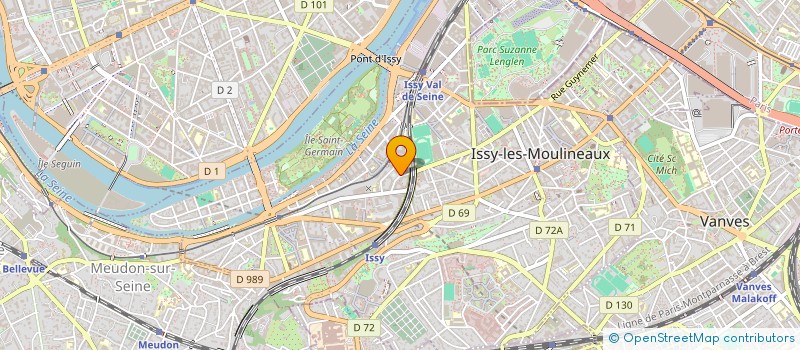 localisation de l'entreprise VELEZ à ISSY-LES-MOULINEAUX