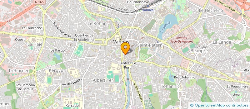 localisation de l'entreprise VELGUER à VANNES