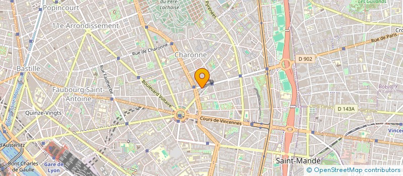 localisation de l'entreprise VELI  PARIS