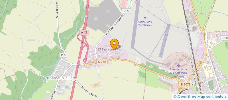 localisation de l'entreprise VELI DEFENDI 2 à CHATEAU-GAILLARD