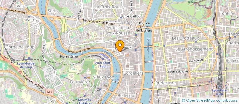 localisation de l'entreprise VELICA à LYON