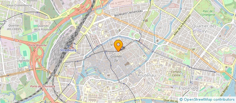 localisation de l'entreprise VELICIEUX MESANGE  STRASBOURG