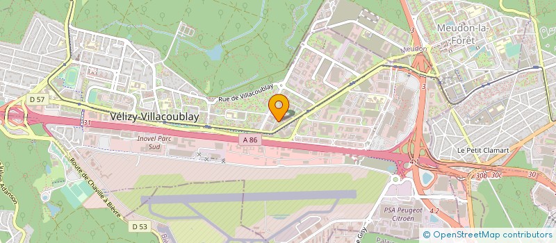 localisation de l'entreprise VELIGRAND à VELIZY-VILLACOUBLAY