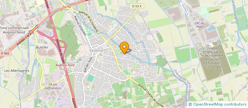 localisation de l'entreprise VELIMMO  VEDENE