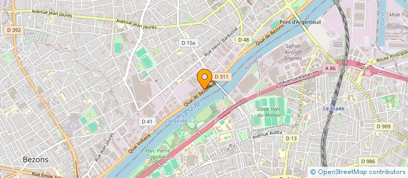 localisation de l'entreprise VELINTIX  ARGENTEUIL