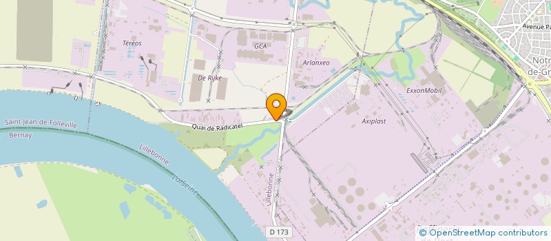 localisation de l'entreprise VELIOR  LILLEBONNE