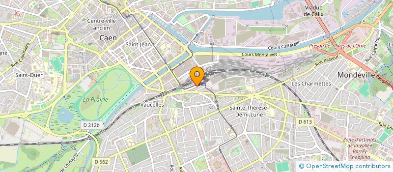 localisation de l'entreprise VELISOL' à CAEN