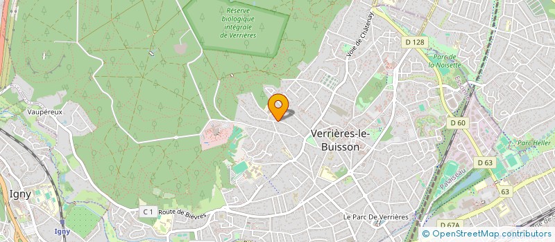 localisation de l'entreprise VELIZY TRAVAUX à VERRIERES-LE-BUISSON