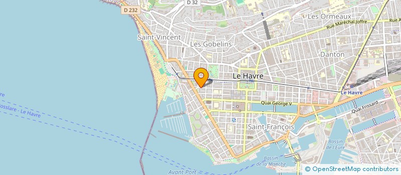 localisation de l'entreprise VELL  LE HAVRE