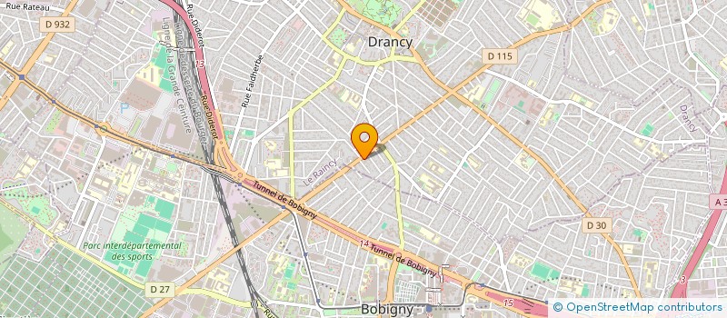 localisation de l'entreprise VELLA à DRANCY