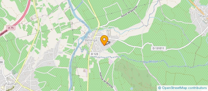 localisation de l'entreprise VELLA BENJAMIN  BELARGA