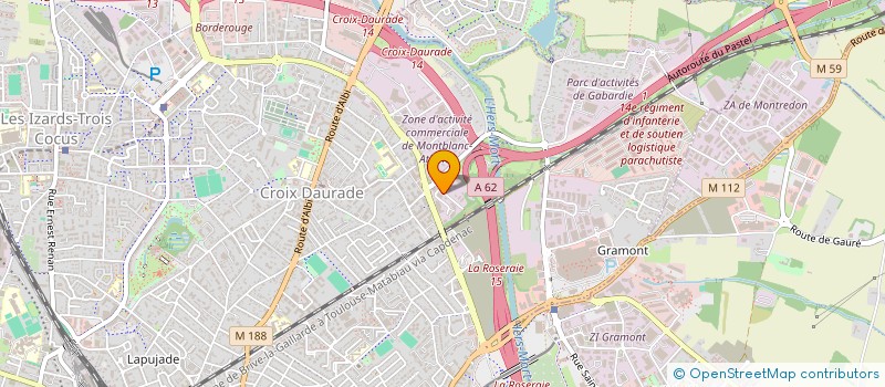 localisation de l'entreprise VELLAROSA  TOULOUSE