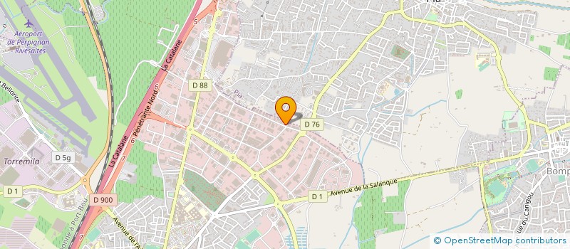 localisation de l'entreprise VELLASOL  PERPIGNAN