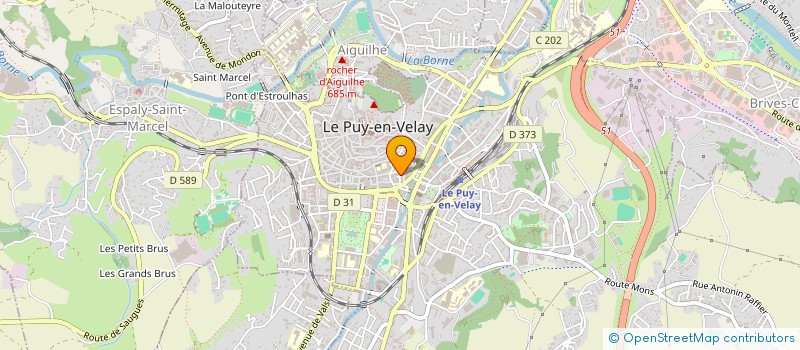 localisation de l'entreprise VELLAVI HYDROSOLUTIONS  LE PUY-EN-VELAY