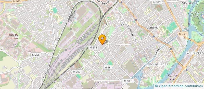 localisation de l'entreprise VELLE REGINA à LILLE