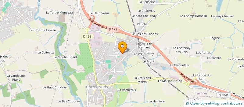 localisation de l'entreprise VELMA LOUNGE RADIO  CORPS-NUDS