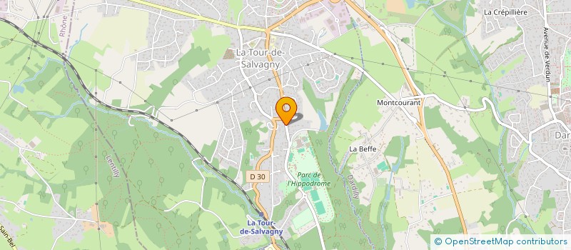 localisation de l'entreprise VELMALOE CAPITAL  LA TOUR-DE-SALVAGNY