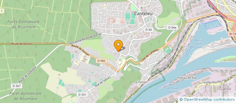 localisation de l'entreprise VELMORA  CANTELEU