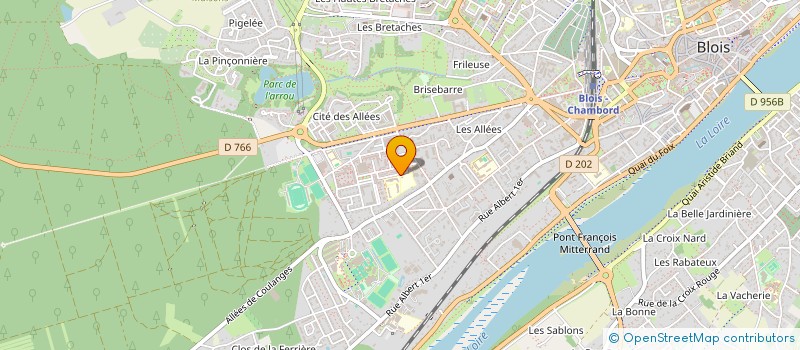 localisation de l'entreprise VELO 41  BLOIS