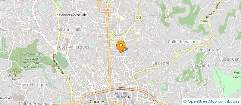 localisation de l'entreprise VELO-BIKE à CANNES