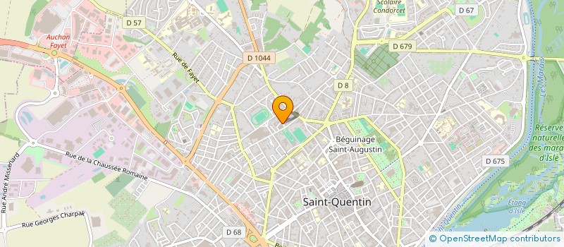 localisation de l'entreprise VELO CLUB AMATEUR DE SAINT QUENTIN à SAINT-QUENTIN