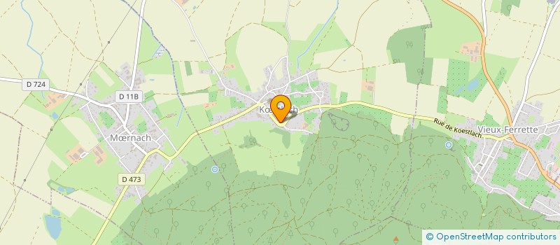 localisation de l'entreprise VELO CLUB AURORE  KSTLACH