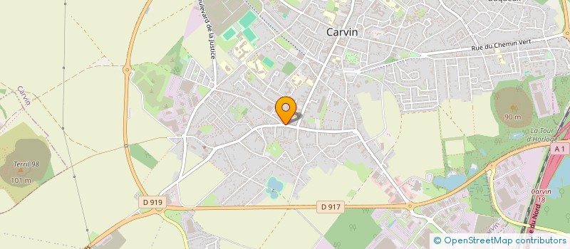 localisation de l'entreprise VELO CLUB CARVINOIS à CARVIN