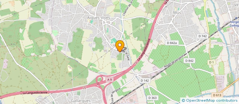 localisation de l'entreprise VELO CLUB D AIGUES VIVES à AIGUES-VIVES
