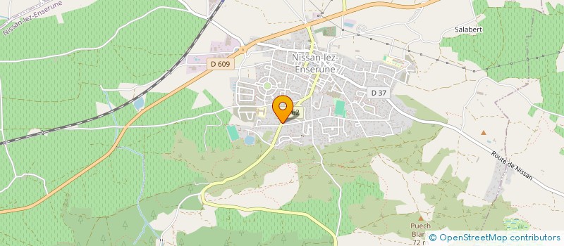 localisation de l'entreprise VELO-CLUB DE L'OPPIDUM à COLOMBIERS