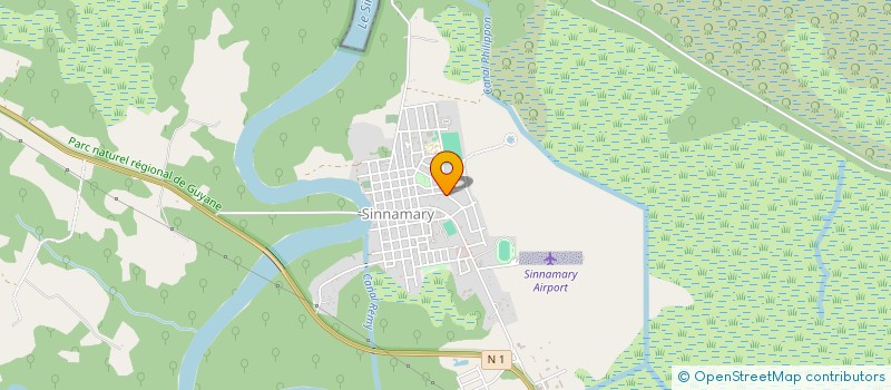 localisation de l'entreprise VELO CLUB DE SINNAMARY  SINNAMARY