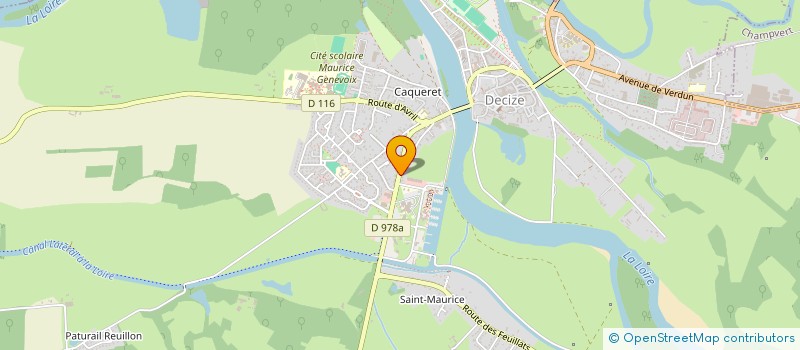localisation de l'entreprise VELO CLUB DECIZOIS à DECIZE