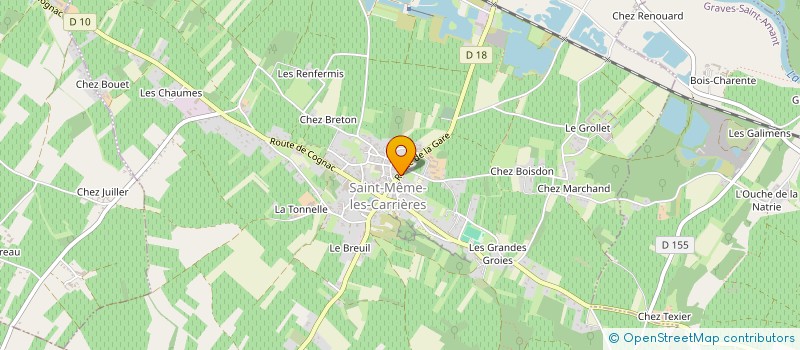 localisation de l'entreprise VELO CLUB JARNAC à SAINT-MEME-LES-CARRIERES