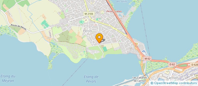 localisation de l'entreprise VELO CLUB METROPOLITAIN  PEROLS