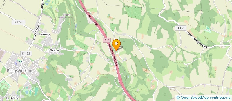 localisation de l'entreprise VELO CLUB RAMBERTOIS  SAINT-RAMBERT-D'ALBON