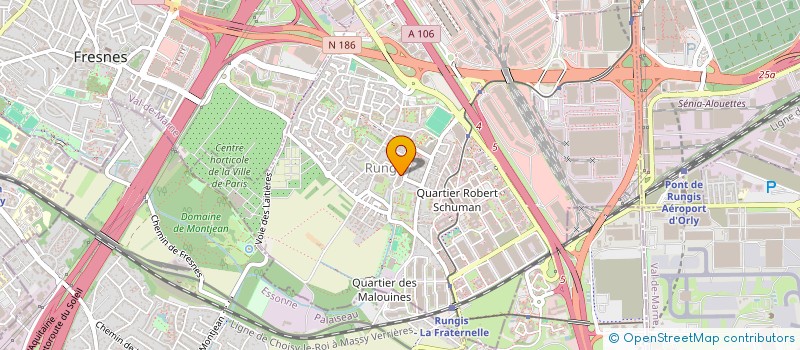 localisation de l'entreprise VELO CLUB RUNGISSOIS  RUNGIS