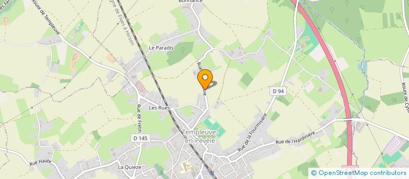 localisation de l'entreprise VELO CLUB TEMPLEUVE CAPPELLE  TEMPLEUVE-EN-PEVELE