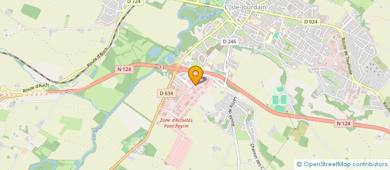 localisation de l'entreprise VELO COMPANY  L'ISLE-JOURDAIN