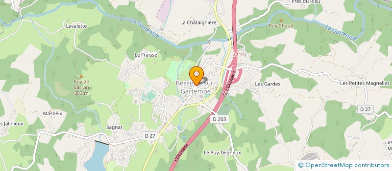 localisation de l'entreprise VELO CONCEPT 87 à LIMOGES
