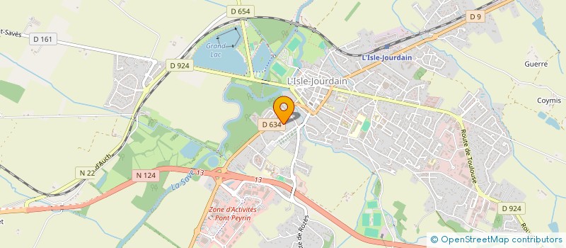 localisation de l'entreprise VELO FACTORY  L'ISLE-JOURDAIN