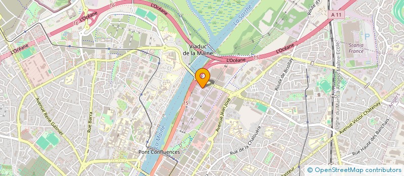 localisation de l'entreprise VELO HINAULT ANGERS à ANGERS