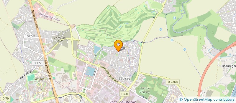 localisation de l'entreprise VELO JEUNE AVENTURE  FEUGUEROLLES-BULLY