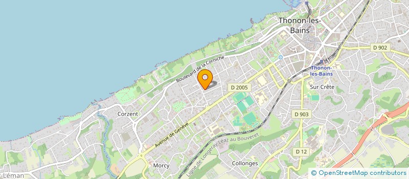 localisation de l'entreprise VELO METIER à THONON-LES-BAINS