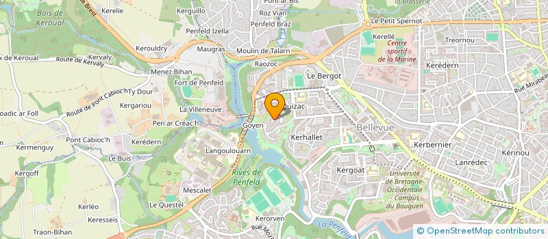 localisation de l'entreprise VELO RIBINE à BREST