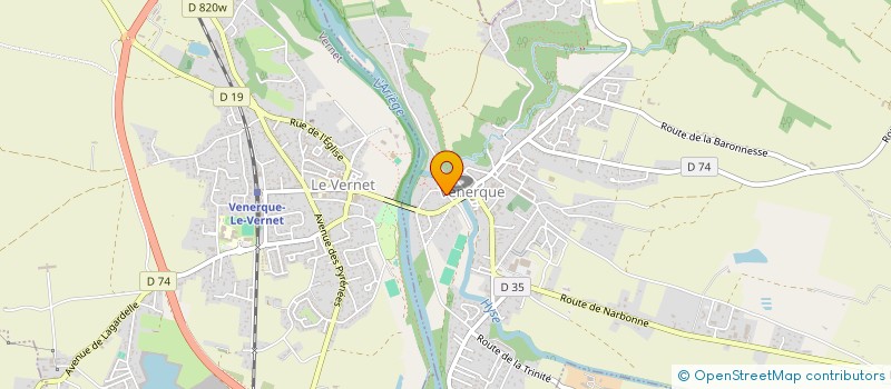 localisation de l'entreprise VELO SPORT 31 à VENERQUE