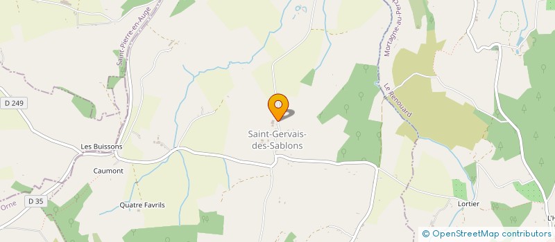 localisation de l'entreprise VELO SPORT 61 à GOUFFERN EN AUGE