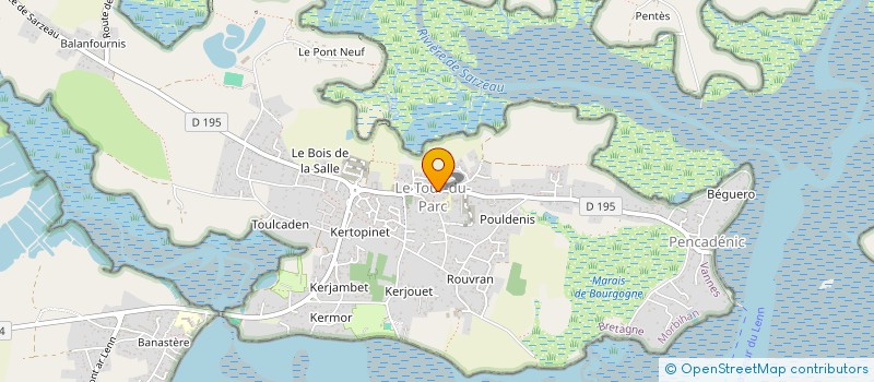 localisation de l'entreprise VELO SPORT DE RHUYS  SARZEAU